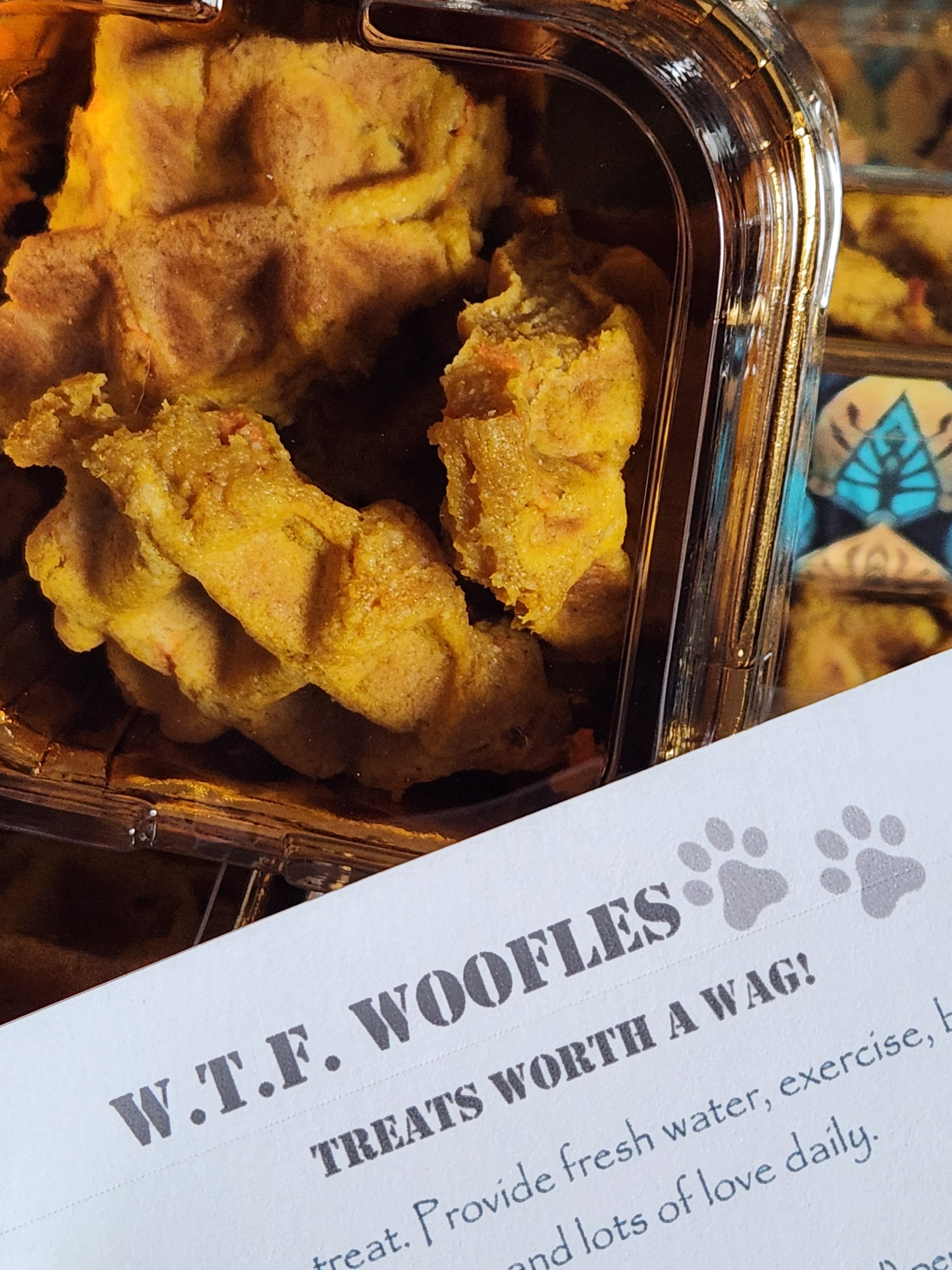 W.T.F. Pumpkin Apple Woofles - Treats Worth a Wag!